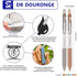 Gel Pens, Retractable Pens, 12 PCS 0.5mm Black Ink Pens Fine Point Smooth Writing Pens, Ball Point Pens for Journaling, Ink Not Skip, Cute Aesthetic Office School Supplies Gifts for Women by DR DOURONGE