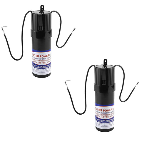 SPP6 Hard Start Kit for Air Conditioner - AC Hard Start Capacitor Increases Starting Torque for 4,000 to 120,000 BTU