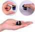 Momentary Push Button Switch U22A1, 1NO1NC Black Metal Shell with 12V Blue LED Ring