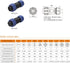 Eonvic Weipu SP21 12 Pin Panel Mount Aviation Plug Socket Waterproof IP68 Connector for Industrial Circular Solar
