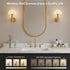Set 2 5000mAh Wireless Wall Sconce of for Bedroom Living Room, Battery Operated Wall Sconce Decor Light with Remote