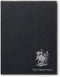 LaserGram Small 7" X 9" Portfolio Notepad, Bullfighter, Personalized Engraving Included (Black with