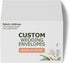 70 lb. A4-4.25 6.25, 100 GotPrint Custom Wedding Envelopes for Invitations, Save the Dates, RSVP, Thank You Cards