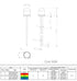 120pcs 12V LED Lights Emitting Diodes - Pre Wired 5mm LED Assorted Kit, 6 Colors x 20pcs