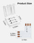 JACKYLED 30 Pcs 3-Pin LED Connectors, 10mm L Shape Unwired Solderless Adapter Connectors for WS2811 WS2812B
