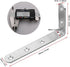 Deezio 90 Pack 4(150x100x4mm) Corner Brace Angle Bracket, Stainless Steel Degree Strong Loading Capacity Shelf Wall