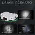 Miniature Circuit Breaker 20Amp 120V/240V 1 Pole, Smart DIN Rail Mount for Marine, Solar Systems