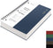 EMSHOI A4 Spiral Notebook, College Ruled, 300 Pages/150 Easy Tear Perforated Sheets, 3-Hole Punched, 100gsm Thick