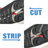 iCrimp IWC-1424AB Wire Crimping Tool for Weather Pack and Metri Pack Terminals with Built-in Stripper and Cutter