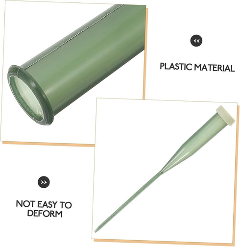 25pcs KALLORY Tubes for Fresh Flowers Lightweight Water Tubes for Florist Arrangements for Roses Carnations