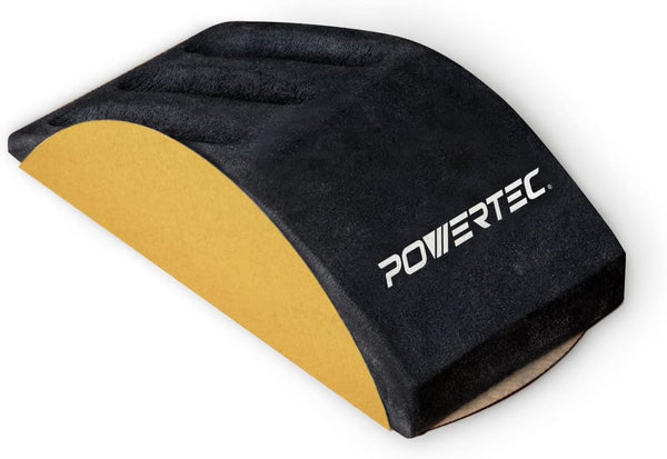POWERTEC 71724 5 inch Sanding Block Hand Sander for Woodworking, Furniture Restoration, Sanders and Polishing