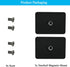 2nd Magnetic Doorbell Mount Compatible with Blink Video Doorbell Gen (Newest Model),Doorbell Camera Mount Holder No