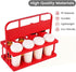 8 Reusable Drink Carrier with Handle for Food Delivery Drivers, Portable Cup/Coffee Holder Accessories for Delivery