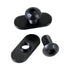 Zadery 1/4"-20 1/4"-20 1/2" 10 1.0'' 20Packs, Centered Slide in Economy T-Nut for T Slot Track with x Bolt, Applicable