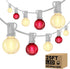 Xingzd G40 LED Valentines Day String Lights, 25Ft Valentines Decorations Lights Outdoor with
