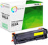 TCT Premium Compatible Toner Cartridge Replacement for HP 202A CF502A Yellow, Works with HP Color Laserjet Pro MFP