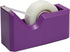 JAM PAPER Colorful Desk Tape Dispensers - Purple, Sold Individually