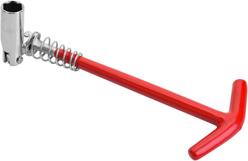 Jetech 5/8 Inch Spark Plug Socket Wrench, T-Handle Spanner, Heat-Treated Cr-V Alloy Steel
