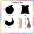 Qpout 28 Packs Rosh Hashanah Greeting Cards,Magic Rainbow Scratch Off Cards,Shana Tova Scratch Paper Art Hanging Craft