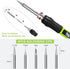 Soldering Iron Kit, 100W Soldering Gun with LED Digital Display, Adjustable Temperature Solder Kit for Electronics