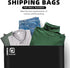 POLYSELLS 500 pcs Black Poly Mailers - 12x15.5 Inches Shipping Envelopes, Waterproof and Tear-resistant