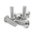 1/4-20 x 3/4" Button Head Socket Cap Bolts - 304 Stainless Steel Screws, Allen Hex Drive, Pack of 25