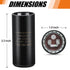 233-280 uf/MFD 110-125V VAC 50/60 Hz AC Electric Round Start Capacitor for Electric Motor Applications