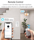 Dimmer (2 2 Nexete Smart Wireless Light Switch, Switch & Receiver Kit No Wiring Wireless Remote Control,Remote & Voice