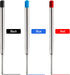 HeTaoCat Blue Ink Refill Pack of 5, Replaceable Medium Point Ballpoint Pen Refills (Blue)