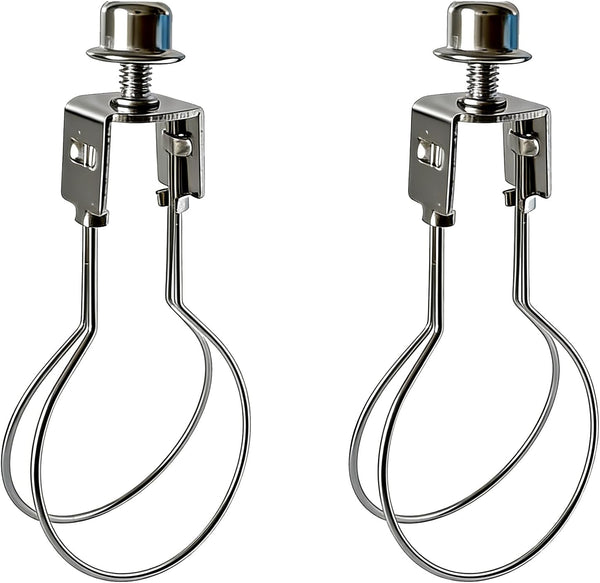 Lamp Shade Clip On Bulb, 2 Pack Clip On Lampshade Adapter Kit,