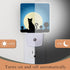 AOWULA 0.5W 0.5W Halloween Night Lights Plug into Wall,Black Cat Moon Night Light Dusk to Dawn Sensor LED Lamp