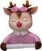 Cartoon Toilet Paper Holder Wall-Mounted Deer Roll Paper Rack Decorative Bathroom Tissue