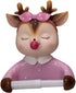 Cartoon Toilet Paper Holder Wall-Mounted Deer Roll Paper Rack Decorative Bathroom Tissue