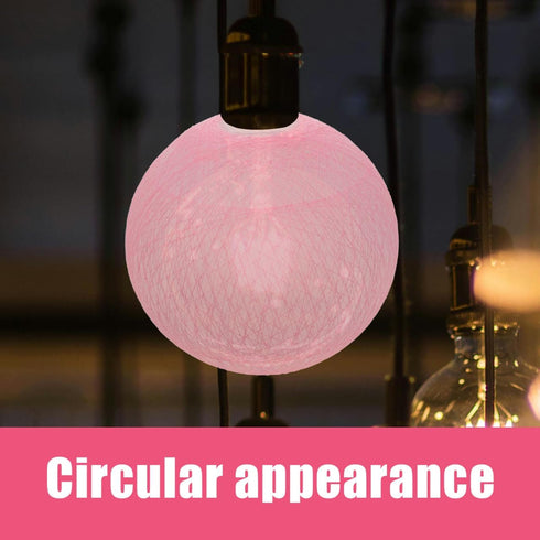 G9 4.72 Inch POPETPOP Globe Lamp Shade Replacement for Pendant and Ceiling Lights Thread Decorative Round Lampshade