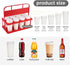 8 Reusable Drink Carrier with Handle for Food Delivery Drivers, Portable Cup/Coffee Holder Accessories for Delivery