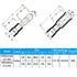 Heat Shrink Bullet Connectors, 100 Pcs Female Male Electrical Bullet Butt Terminals Insulated Waterproof Marine Bullet Connectors for Watercraft, Electronics, Automotive AWG 12-10