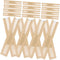 SMASOLO 100pcs French Bread Bags with Window Oil-resistant Homemade Bread Packaging for