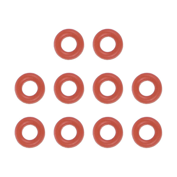 MECCANIXITY Silicone O Rings, 0.08" ID, 0.16" OD, 1/32" Width Rubber Washers, 50A Durometer VMQ Seal Gasket, Pack of 10