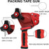 WELSTIK 2 Pack Red Non-Slip Silicone Handle Packing Tape Dispenser Gun 2 Inch -Heavy Duty Sealing Tape Cutter for Shipping, Carton and Box Sealing, Easy Operation by WELSTIK