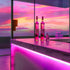 5V Dimmable (3.28FT/1M) Short Led Strip Lights Pink USB LED Lighting COB LED Strip Pink Flexible LED Tape Light Not