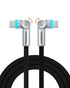 chubbycable Chubby RotateX 240W Dual 180 Rotating Fast Charging Cable with LED