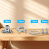 12 Sets Marine Grade Twist Lock Fasteners, Nickel Plated Turn Button Fasteners for Boats RVs with 24 Screws