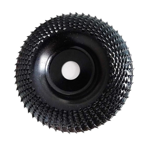 4 Inch Wood Carving Disc Grinder Wheel, Angle Grinder Woodworking Grinding Shaping Tool with 5/8” Arbor