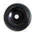 4 Inch Wood Carving Disc Grinder Wheel, Angle Grinder Woodworking Grinding Shaping Tool with 5/8” Arbor