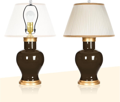 1" 1/4-27 uxcell Tall Lamp Finials Chrome, Thread Lamp Cap Knob Decoration Screw Cap Nuts with Cleaning Cloth for Table
