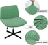 WYLEBER Armless Stretch Chair Covers,Swivel Criss Cross Chair Covers Slipcovers,Mid Back Wide Seat Office Desk Accent