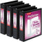 Cardinal Performer 3-Ring Binders, 1.5", Non-Locking Slant-D Rings, 375-Sheet Capacity, ClearVue Presentation, Black,
