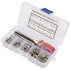 105pcs Threaded Inserts Repair Kit, Stainless Steel Type Wire Insert Installation Set (M5 x 0.8)