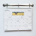 Louie Magnetic Hanging Loose Leaf 3-Ring, 1 1/2" Capacity D-Ring for Organization on Refrigerators, File Cabinets