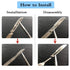 #10 100pcs (#10, 100) Surgical Grade Blades Sterile Scalpel Blades Individually Wrapped, with Storage Case, for Biology
